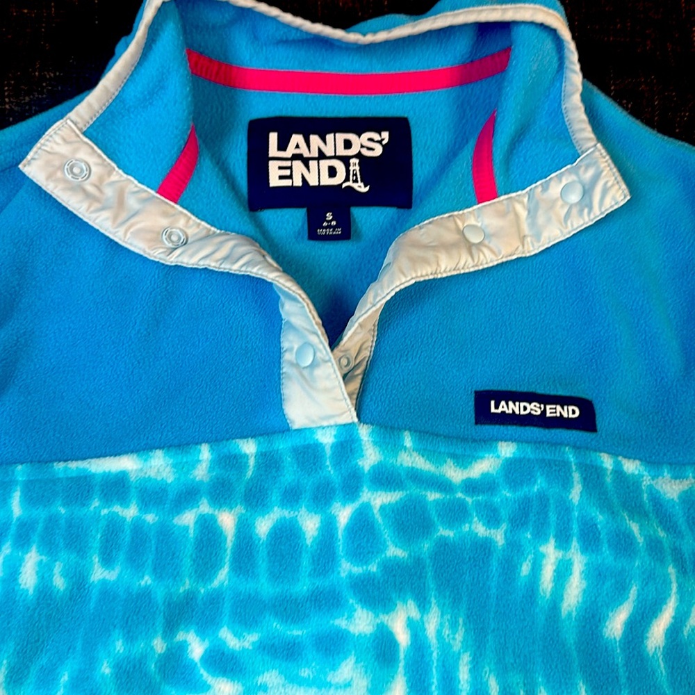 Lands End pullover fleece